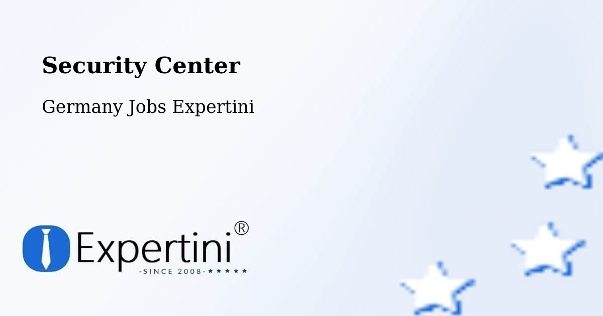 Security & Compliance – Nordwalde - Germany Jobs Expertini